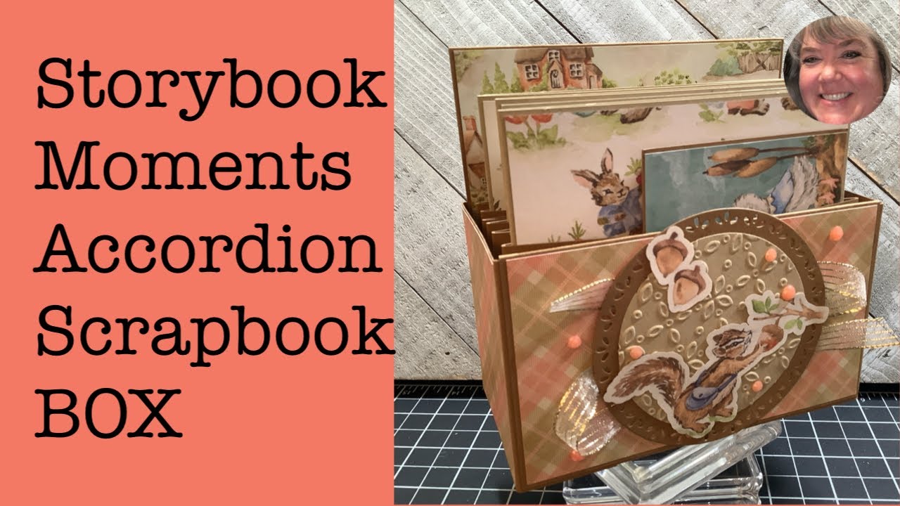 Storybook Moments Accordian Scrapbook Box