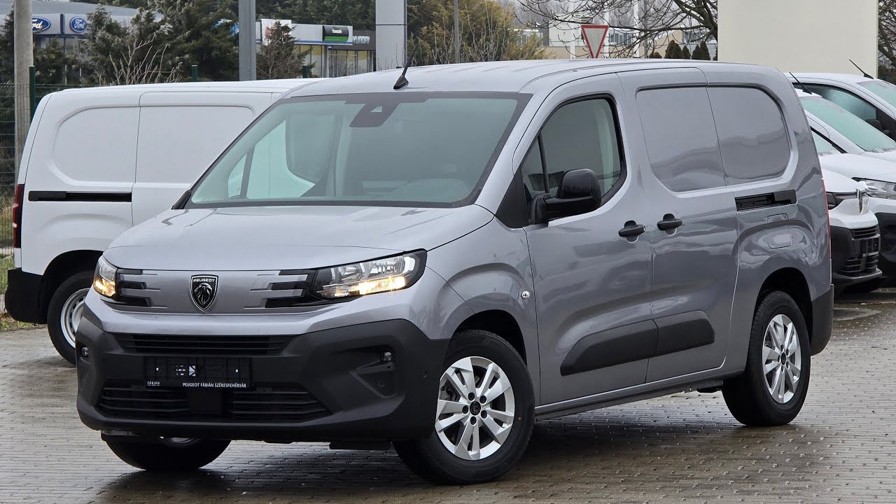 Peugeot E-Partner L2 50kWh 100kW 136HP Cumulus Grey