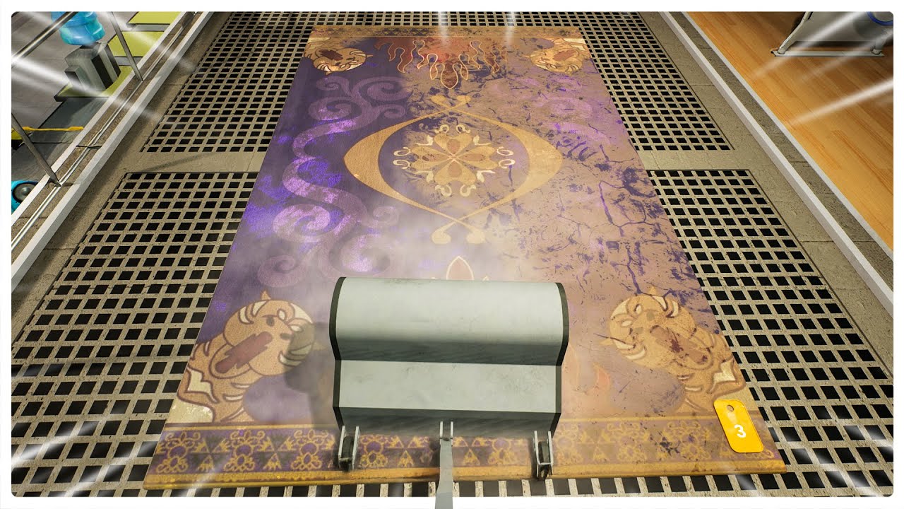 My Carpet Beater is Making Me Rich in Laundering Simulator