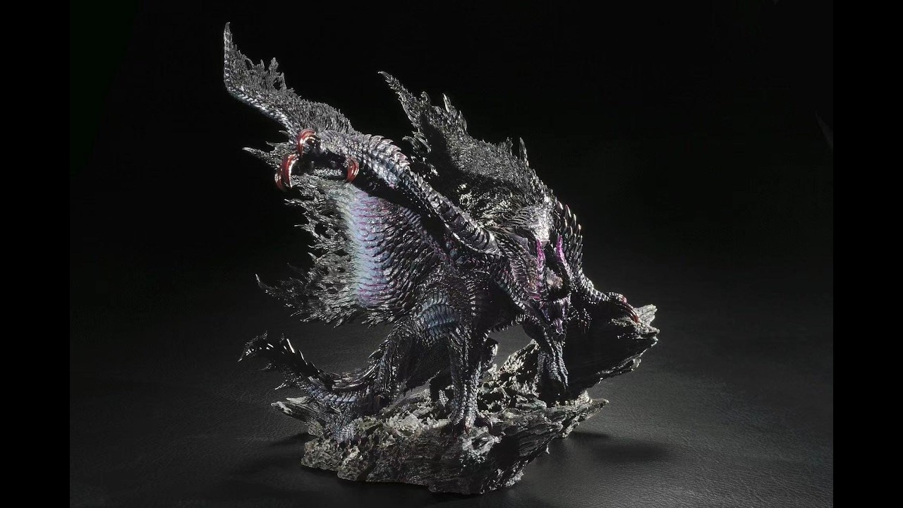Unboxing,Review The Gore Magala From Monster Hunter Creators Model/Обзор,распаковка гор магал из MH.