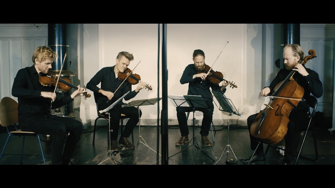 Danish String Quartet - 'Halling' LIVE from Litteraturhaus, Copenhagen