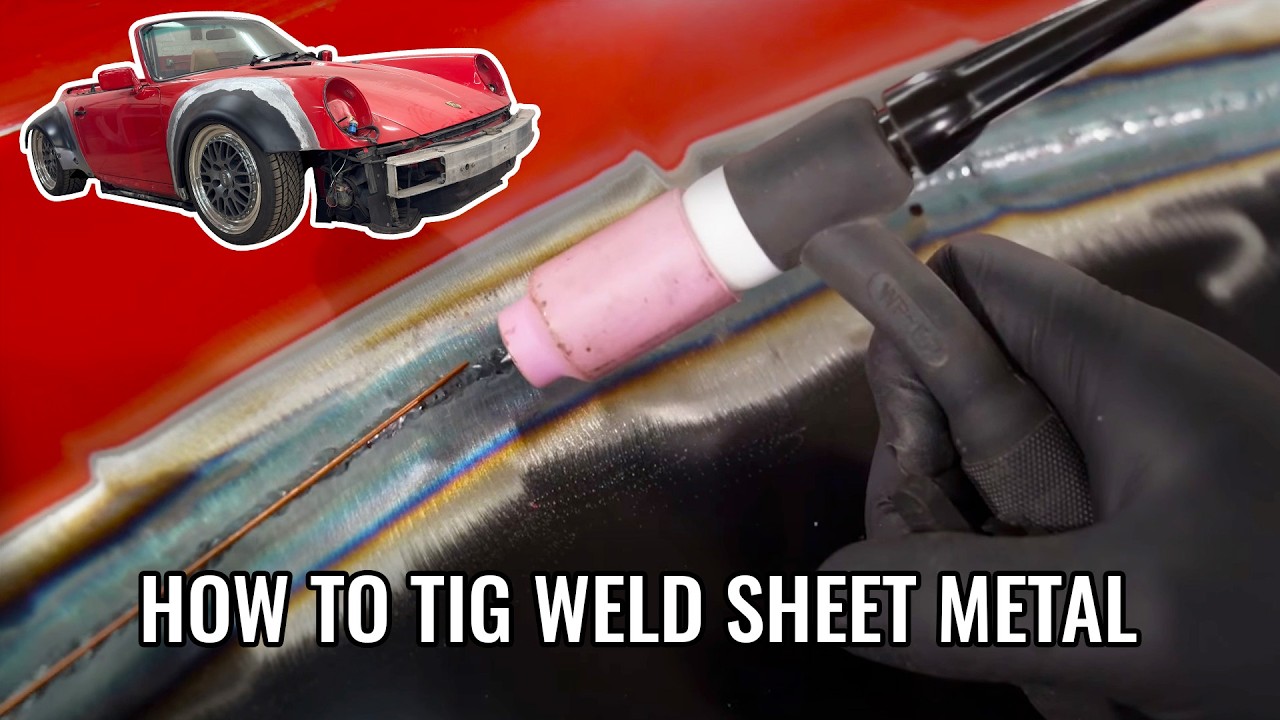 How to TIG Weld Sheet Metal | Ryan Krause from Crucible Coachworks