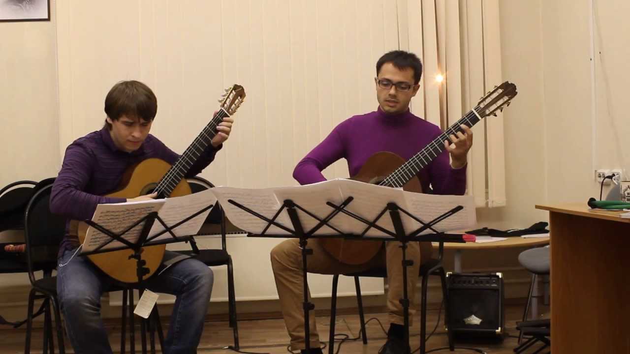 Fernando Carulli, op.96 Serenade №2 ( D-dur) Неволин Александр и Петр Селезнев