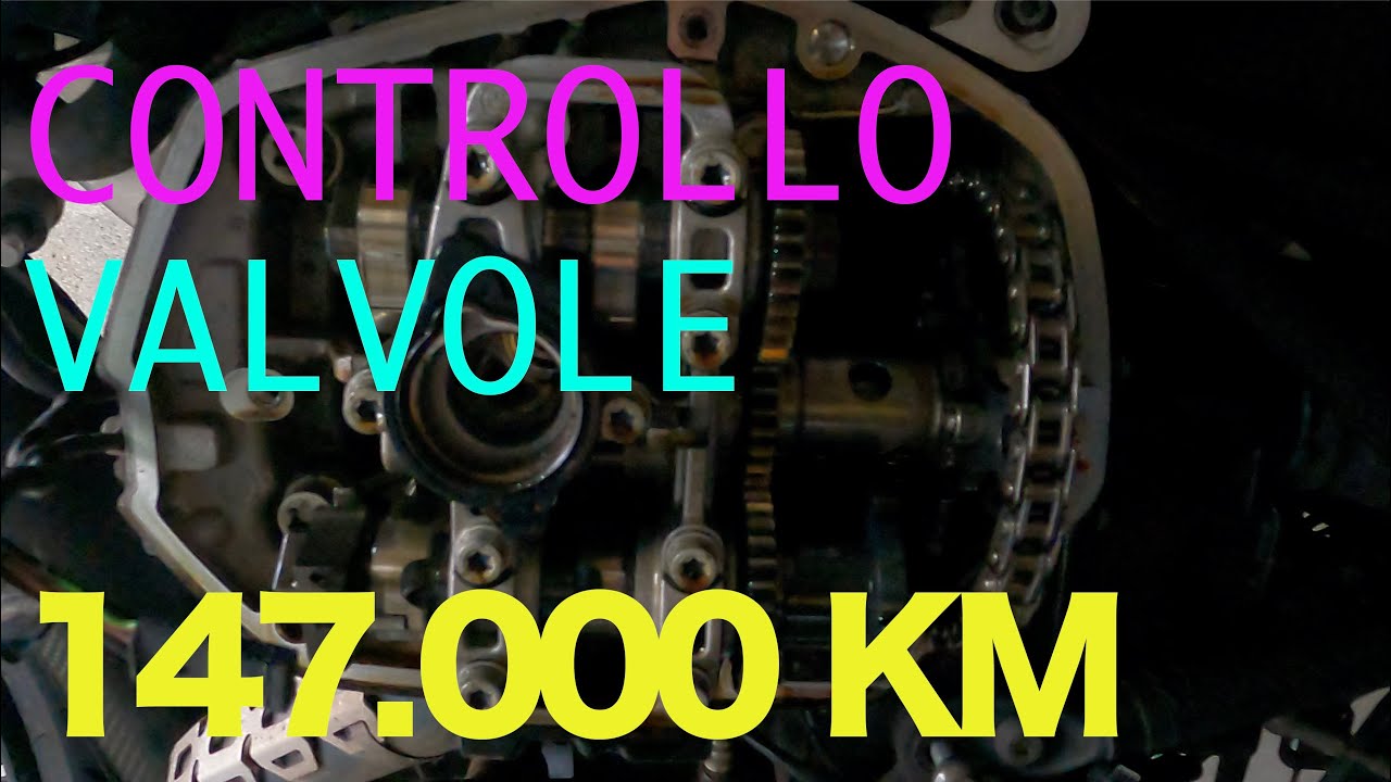 Controllo gioco valvole - BMW R1200 GS LC - 147.000 km.