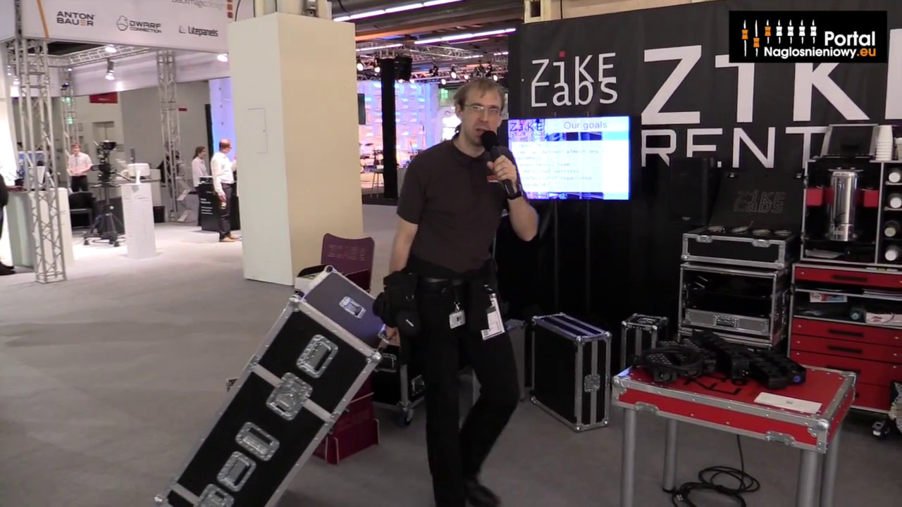 Prolight+Sound 2017 - ZCASE mobilny case na Allen&Heath dLive C1500