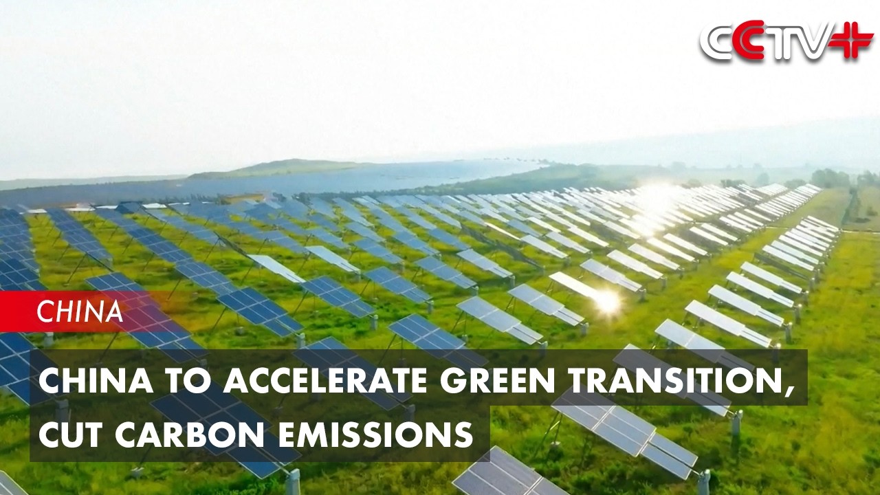 China to Accelerate Green Transition, Cut Carbon Emissions