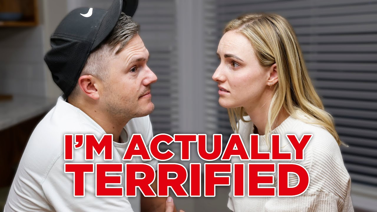 Getting Anxious About Jared's Hip Surgery - The Night Before | Ellie and Jared