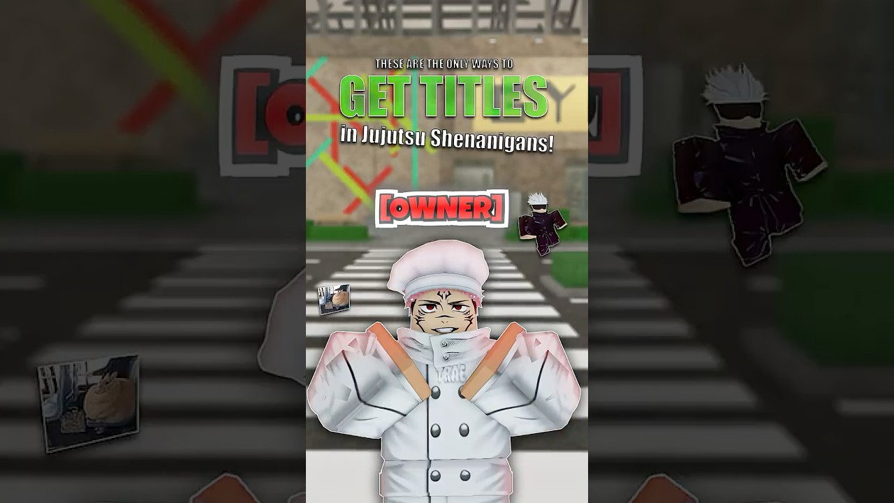 Единственные способы получить ТИТУЛЫ в Jujutsu Shenanigans #jujutsushenanigans #roblox
