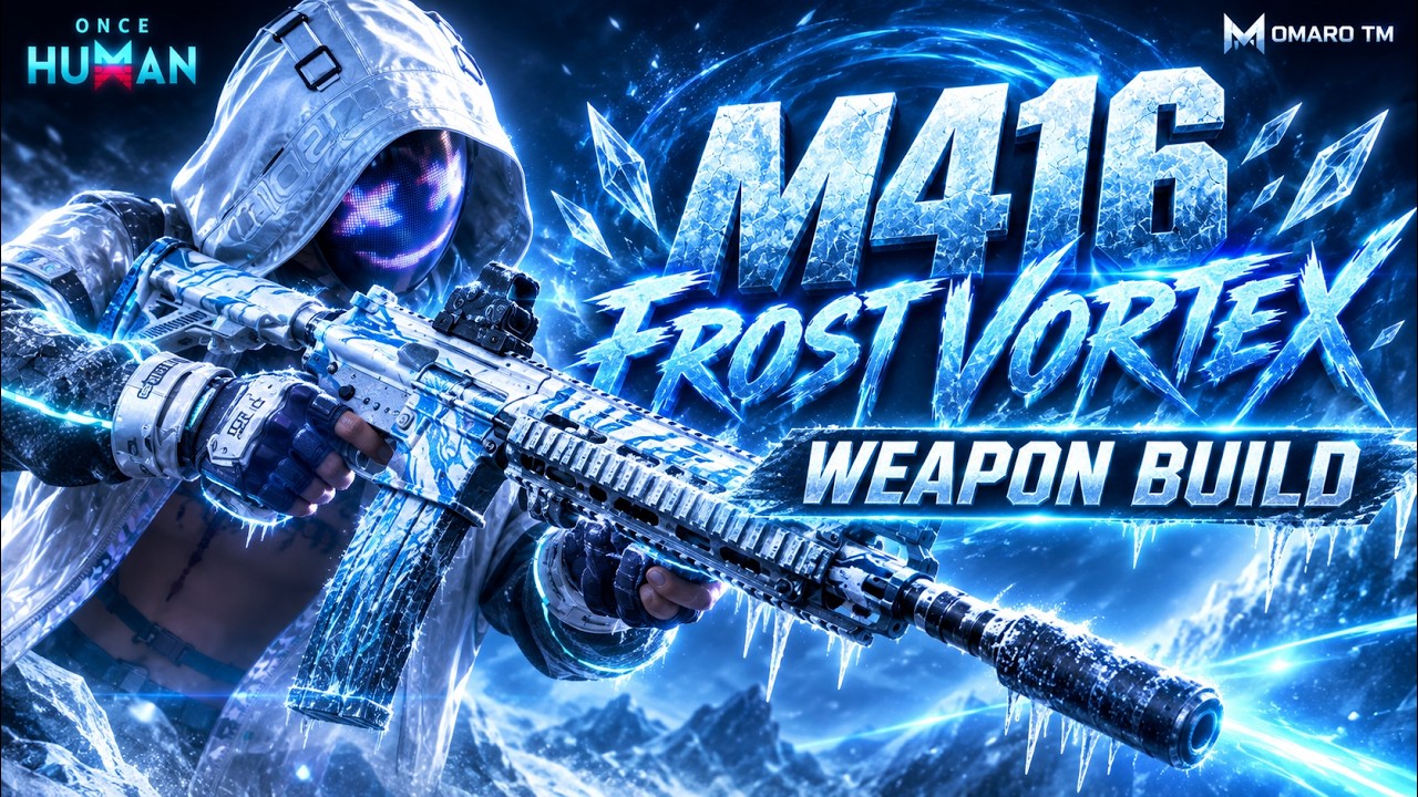 ❄️ M416 &ndash; Silent Anabasis | FROST VORTEX Weapon Build