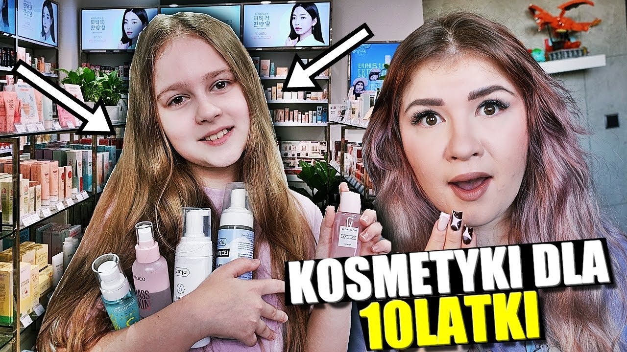 OLIWIA KUPUJE SWOJE PIERWSZE KOSMETYKI DO PIELĘGNACJI TWARZY 💜