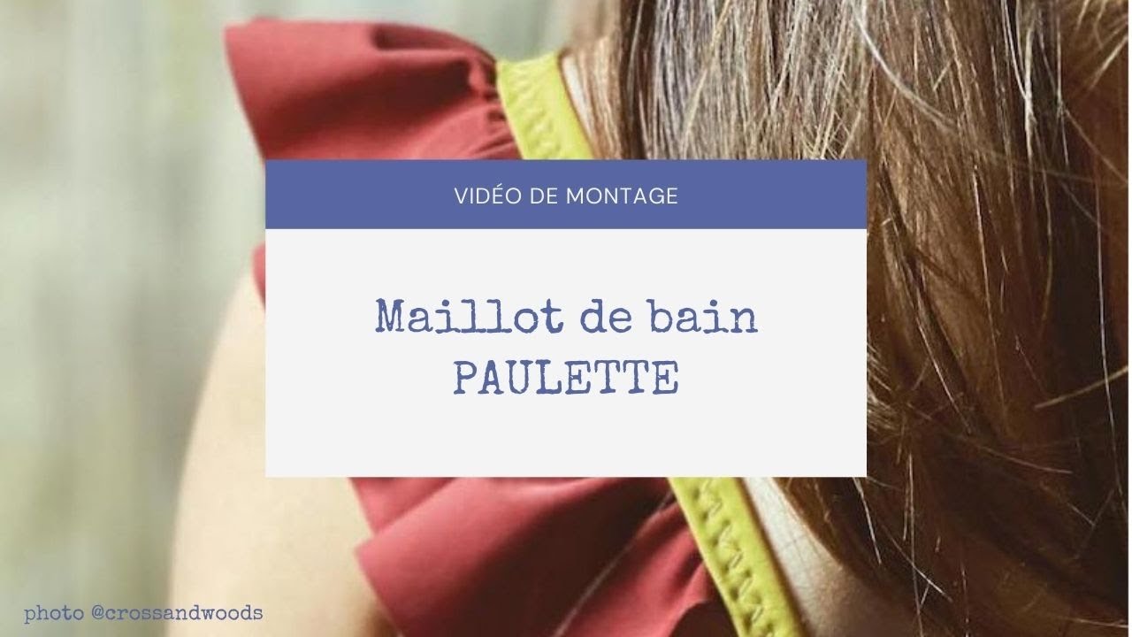 [ TUTORIEL ] Coudre un maillot de bain fille - patron Paulette