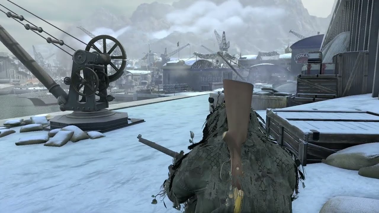 Sniper Elite 4 - Authentic Plus Longshot 421.1m (Inside playable area) - Deathstorm 1: Inception