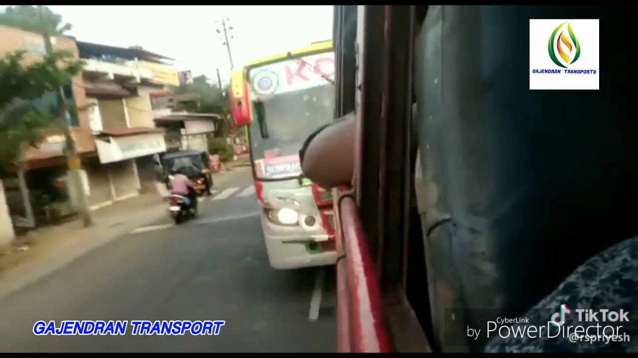 Kerala vs Tamil Nadu bus race