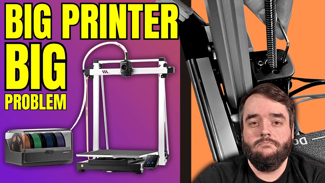 How I Fixed the Kobra Max 3 and Made MASSIVE Prints