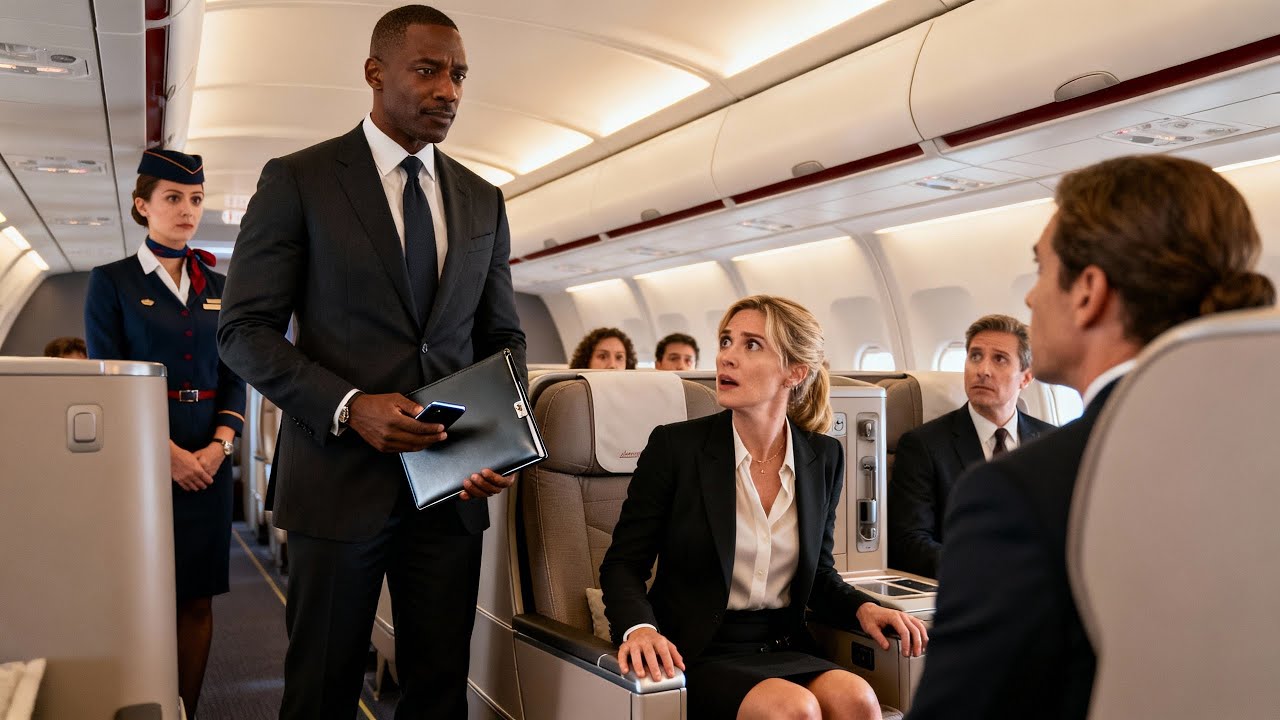 White Woman Took a Black CEO’s Seat — Then Froze When He Said, “I Own This Airline”