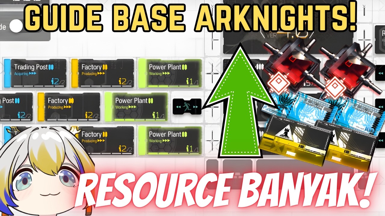【ID】Guide Base Arknights LENGKAP FULL! (Ada Cheat Sheet Juga)