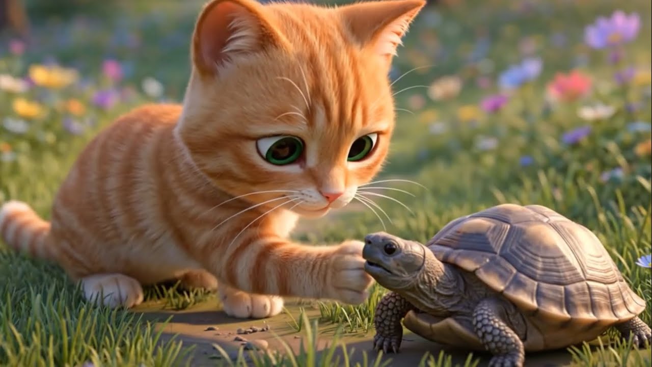 Kitcat and Your Little Turtle's Adventure | Playing Soccer and Games!