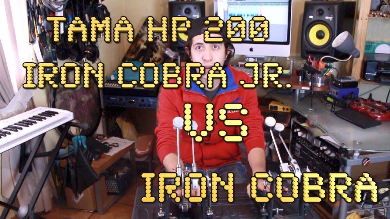 Iron Cobra Vs Tama Hp200 Iron Cobra Jr. | Hugo Zerecero | Pedal Doble