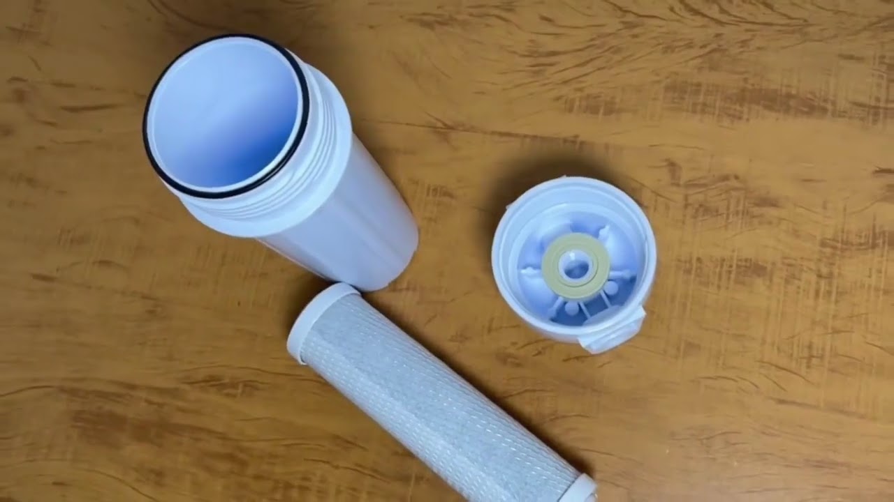 Filtro para Cavalete e Caixa D&aacute;gua com Refil de Carv&atilde;o Ativado - Como instalar