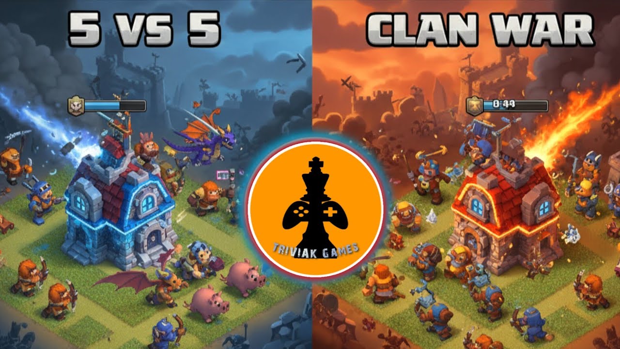 CLAN WAR ⚔️  | Town Hall 8 | Travancore Clan | Clash of Clans | Triviak Games