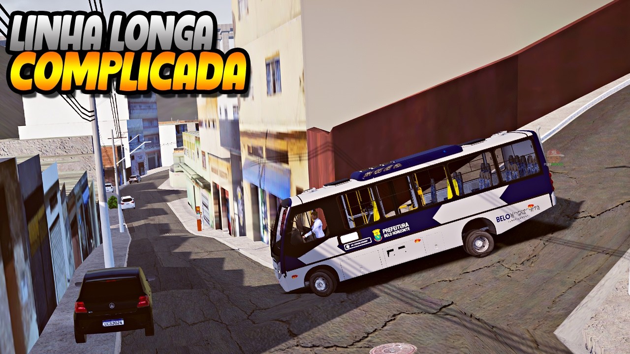 30 MINUTOS DE LINHA SUBINDO MORROS E RUAS APERTADAS! PROTON BUS SIMULATOR - PXN V99