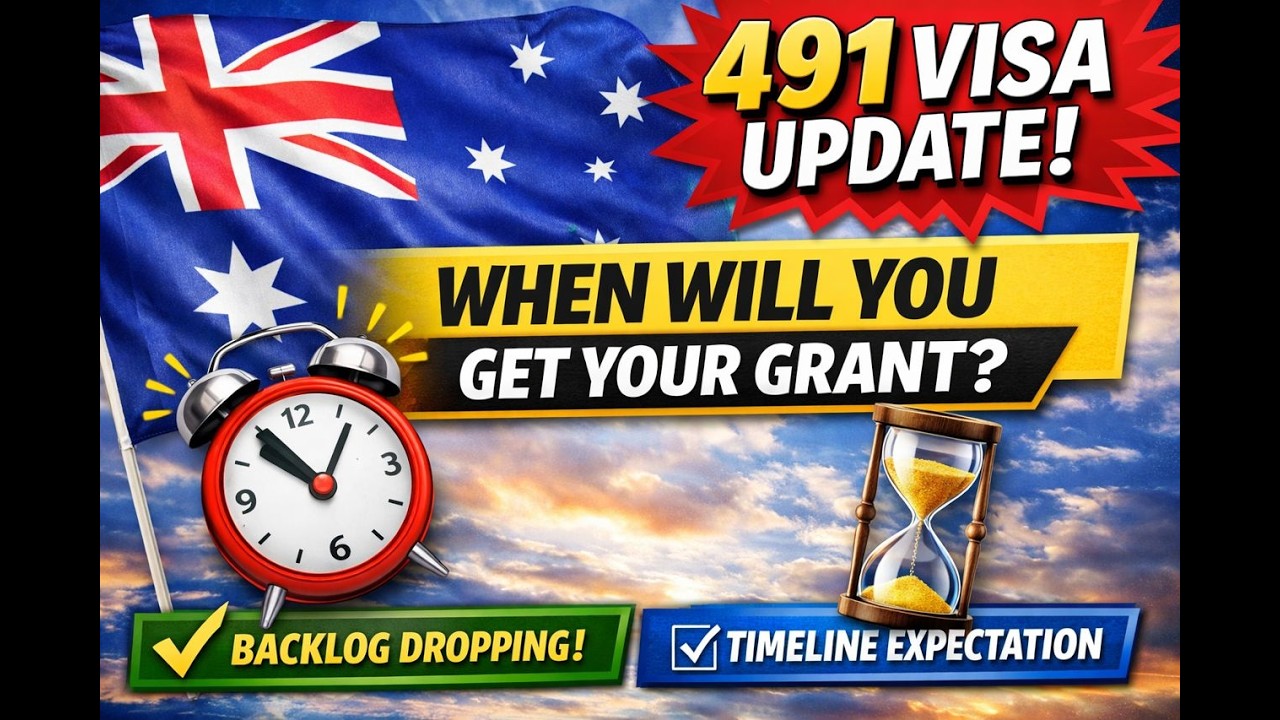 491 Visa Latest Update | Grant Timeline, Backlog Numbers & Expectations