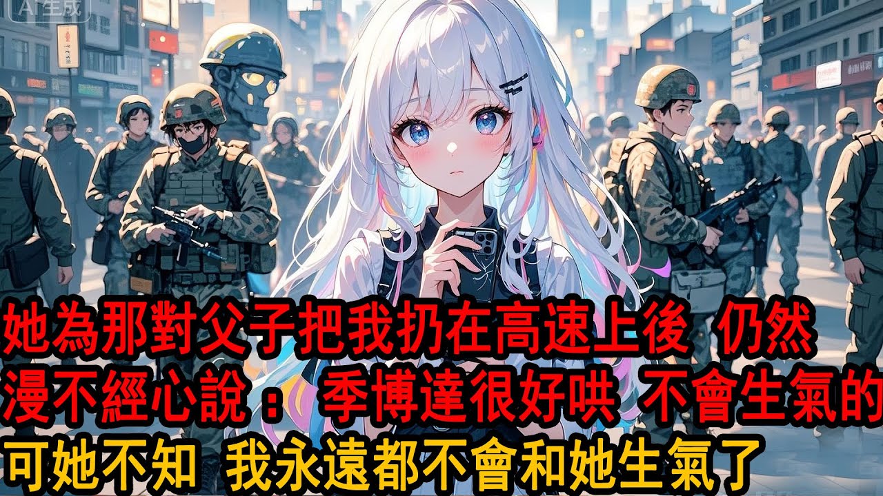 出門遊玩時，柳如煙帶來了一對父子。三輛車，唯獨少了一個座位。柳如煙拉下副駕上的我，讓那對父子坐了上去。那一刻，我忽然就有些厭了。平靜地下了車，看見她們浩浩蕩蕩走遠。也看見她在海邊和那對父子玩得歡快