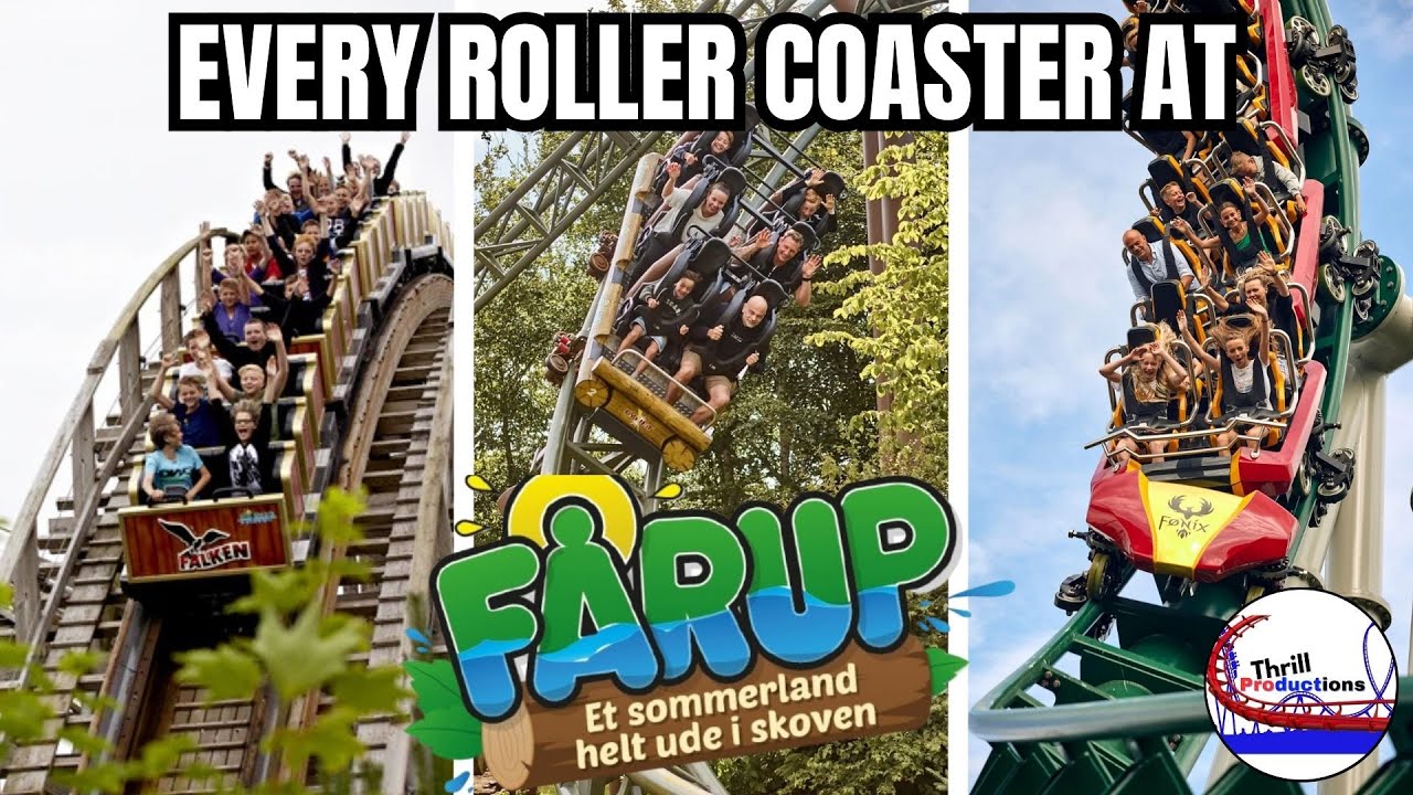 Every Roller Coaster at Fårup Sommerland! (2025 Edition)