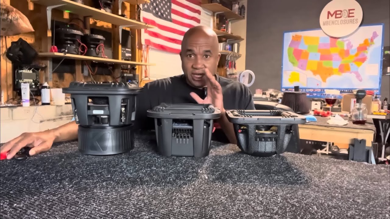 The ​⁠@KICKER  Full Size 8” Subwoofer Line-Up!!! Their Evolution of 8” Performance