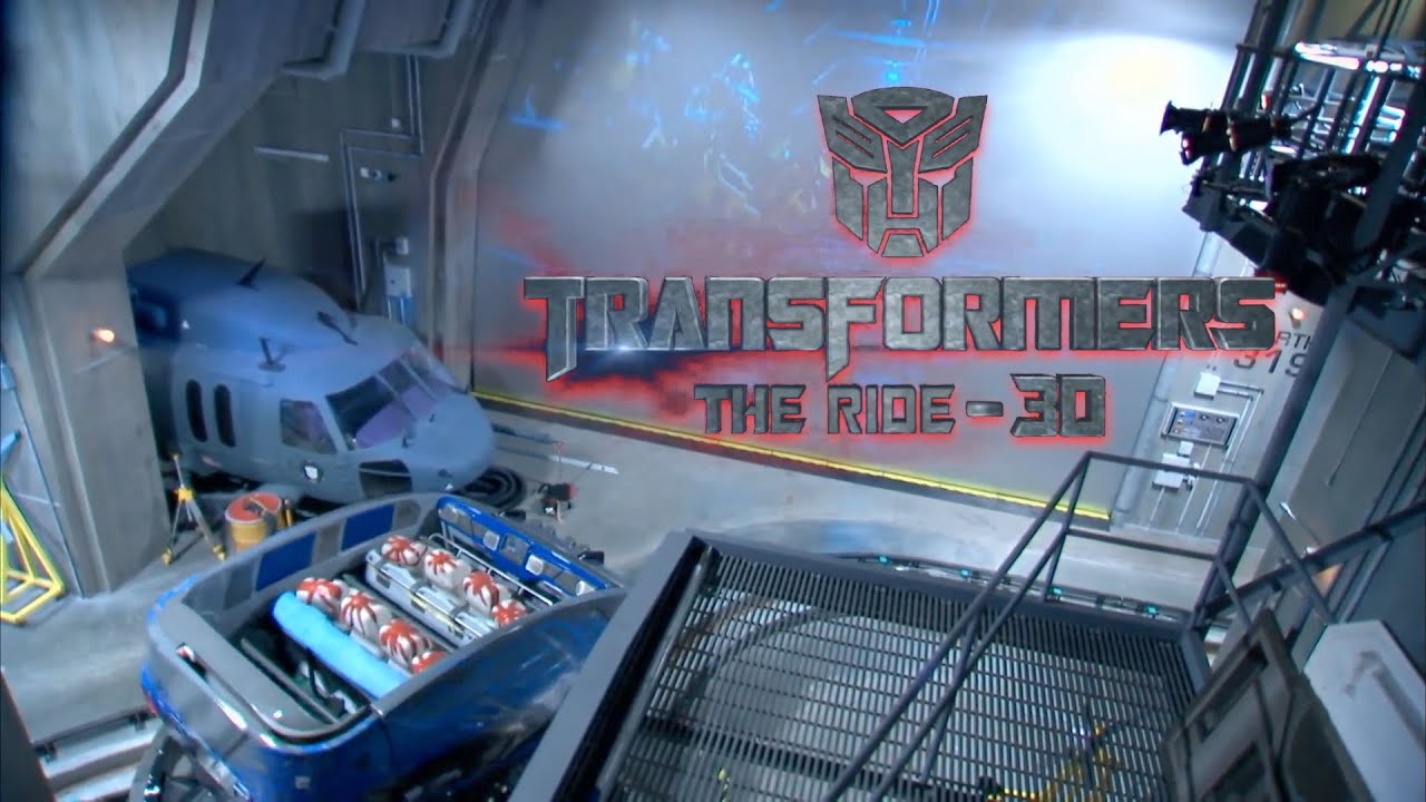 Аттракцион Transformers The Ride 3D становится высокотехнологичным в Universal Studios Hollywood ...