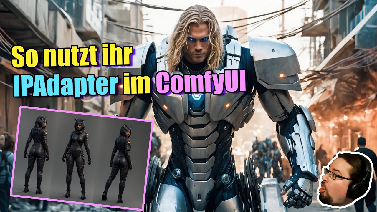 So nutzt ihr IPAdapter im ComfyUI und verwendet Bilder als Style Vorlage