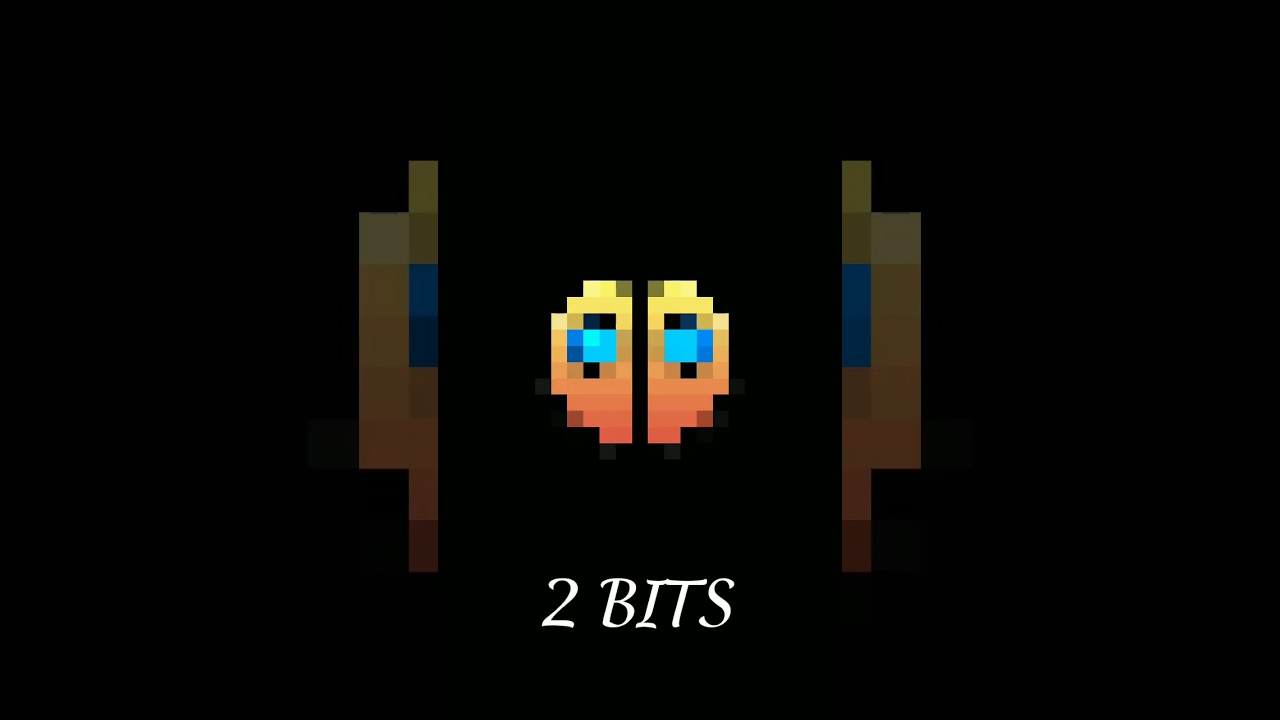 64 bits, 32 bits, 16 bits, 8 bits, 4 bits, 2 bits, 1 bit, but its Air detected!