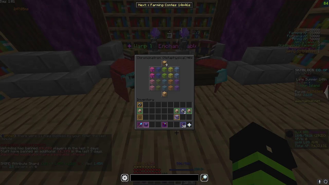ruby mining | hypixel skyblock