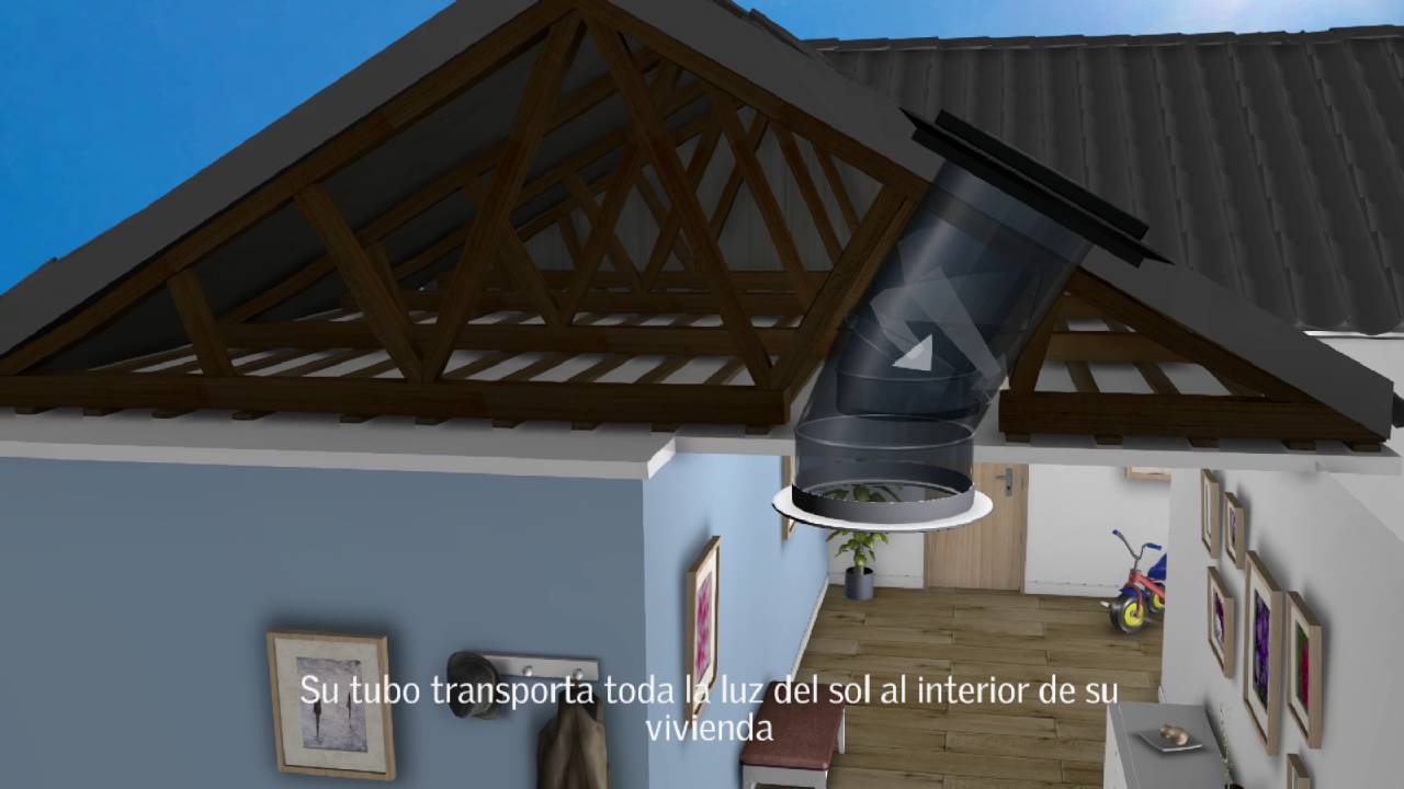 Vive la experiencia  de la luz natural con el tubo solar de VELUX