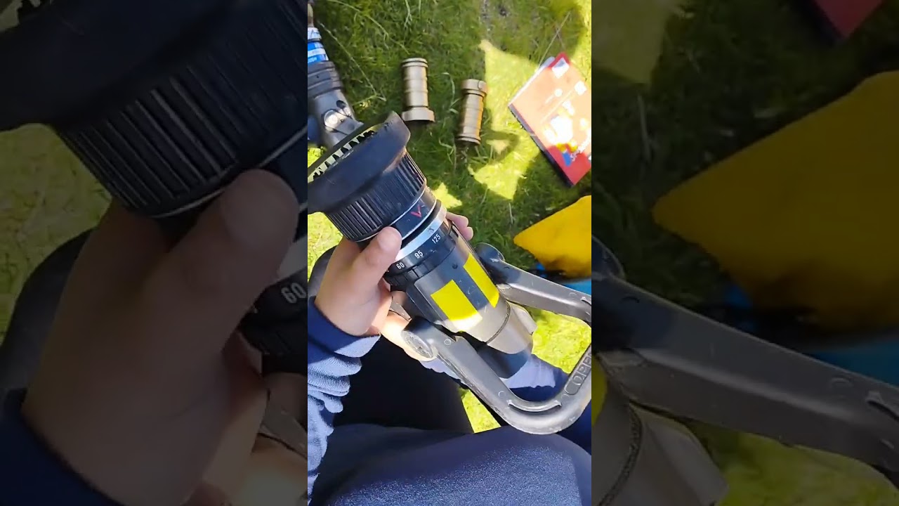 Tipos de pitones de bomberos y tipos de chorros