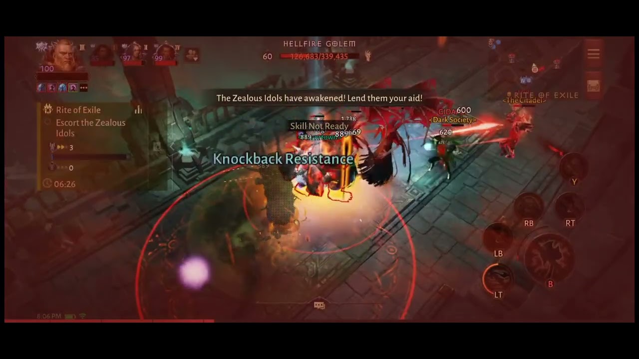 Diablo Immortal Rite Of Exile ( feat. FlavorTown of server Mask of Jeram )