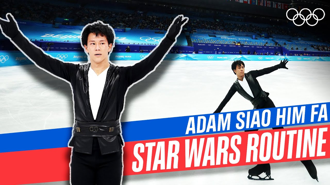 ⛸ Короткая программа под «Звёздные войны» от Адама Сяо Хим Фа | Пекин-2022
