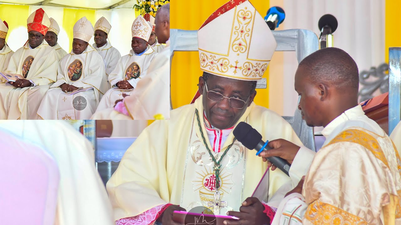 Homilia Nzito ya Askofu Mkuu Kinyaiya Mbele ya Maaskofu Wote, Amuonya Askofu Mpya Lindi Mambo Haya