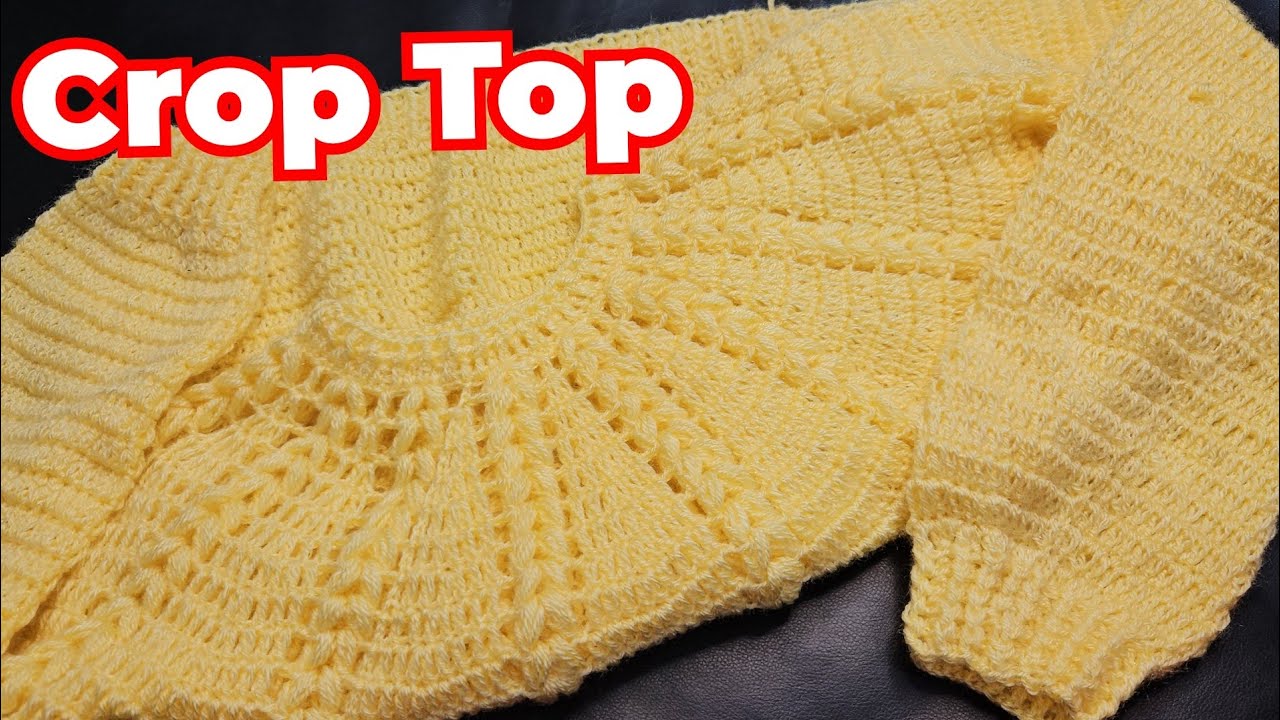 Crochet Crop Top for girls/ बैगी लुक में जबदस्त Top