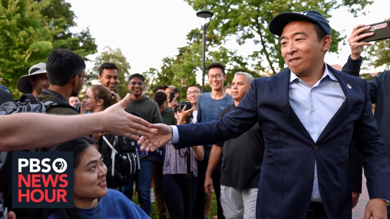 WATCH LIVE: 2020 candidate Andrew Yang files for New Hampshire primary