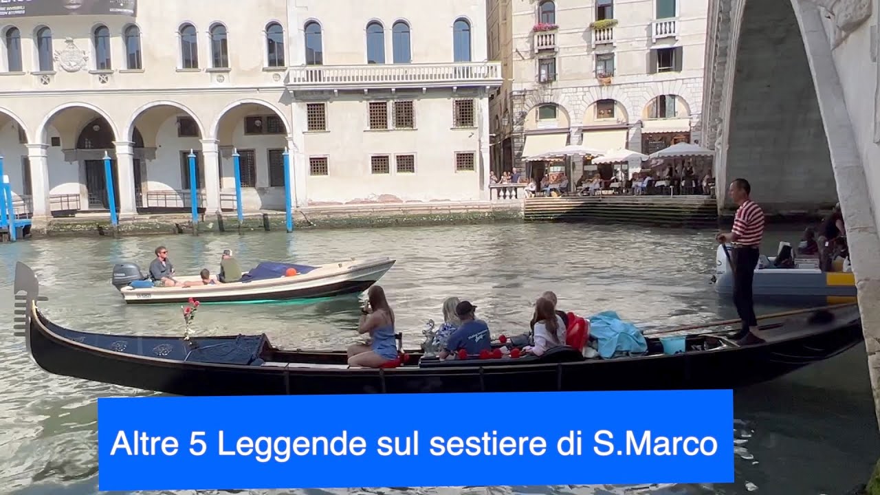 Altre 5 leggende sul sestiere di S Marco. Storia , curiosita' della Venezia storica!