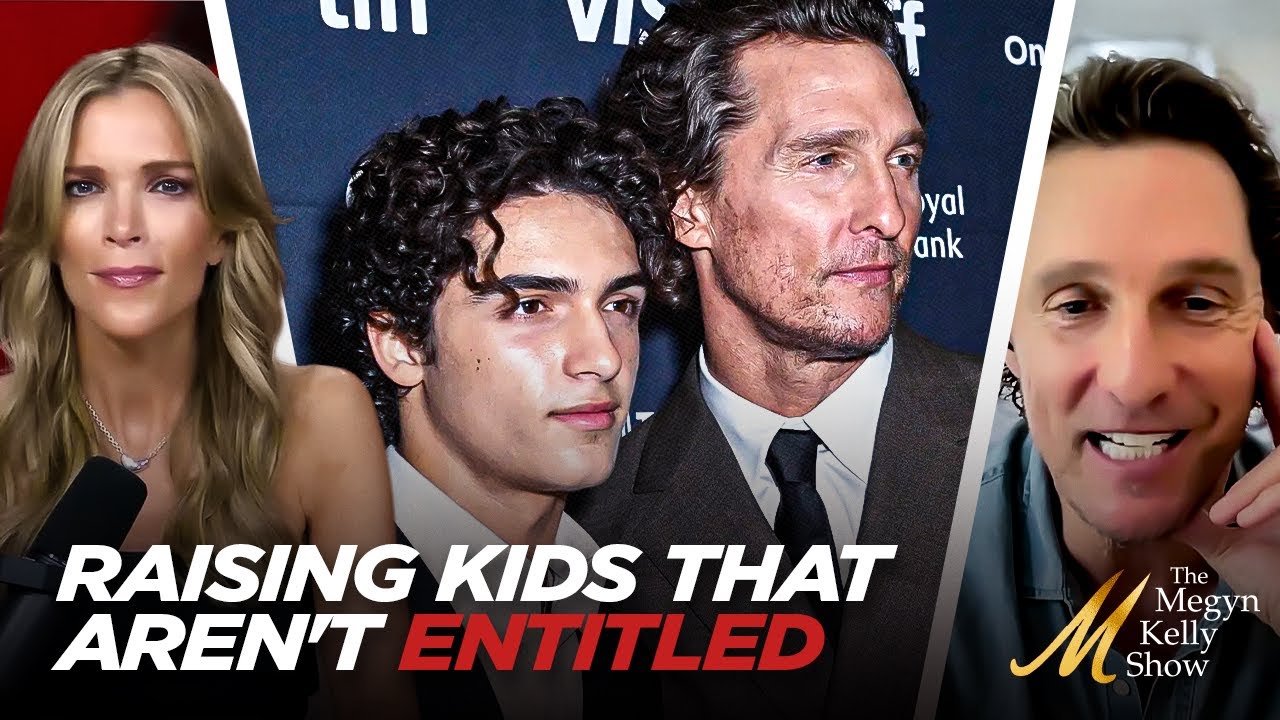 How Matthew McConaughey Works to Raise Kids That Aren't Entitled and With a Strong Foundation