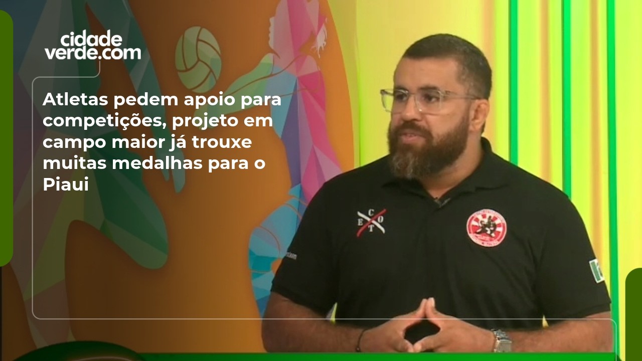 Atletas pedem apoio para competições, projeto em campo maior já trouxe muitas medalhas para o Piaui