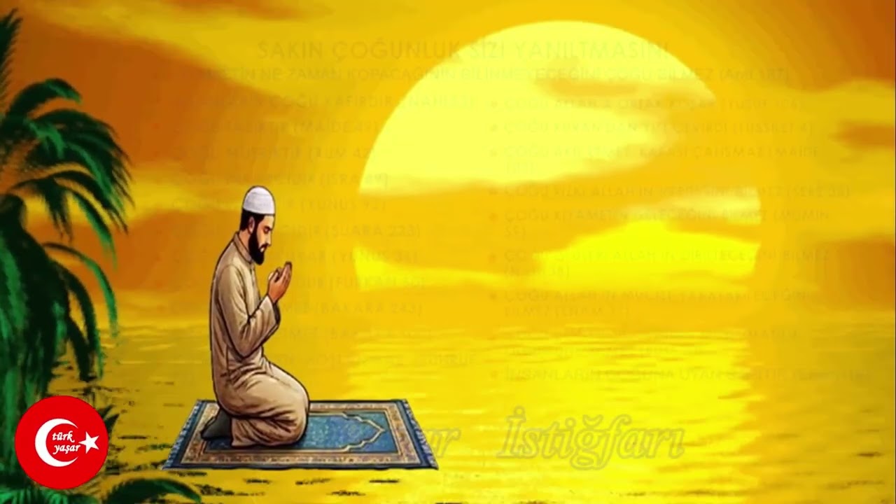 Hasan el - Basri (Radıyallahu anh) Hz. Pazar  Günü İstiğfarı Türkçe .