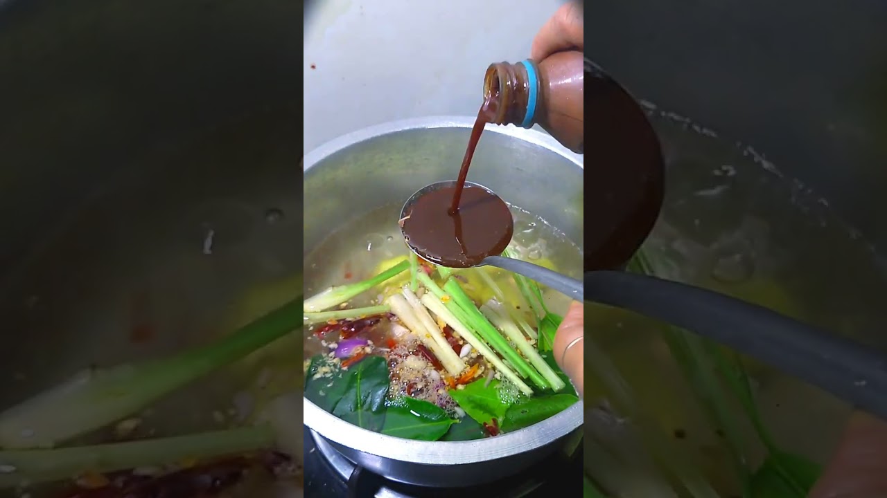 របៀបស្លរឆ្អឹងជំនីជ្រូកត្រួយអំពិល #cooking #receipe #food #savorycooking