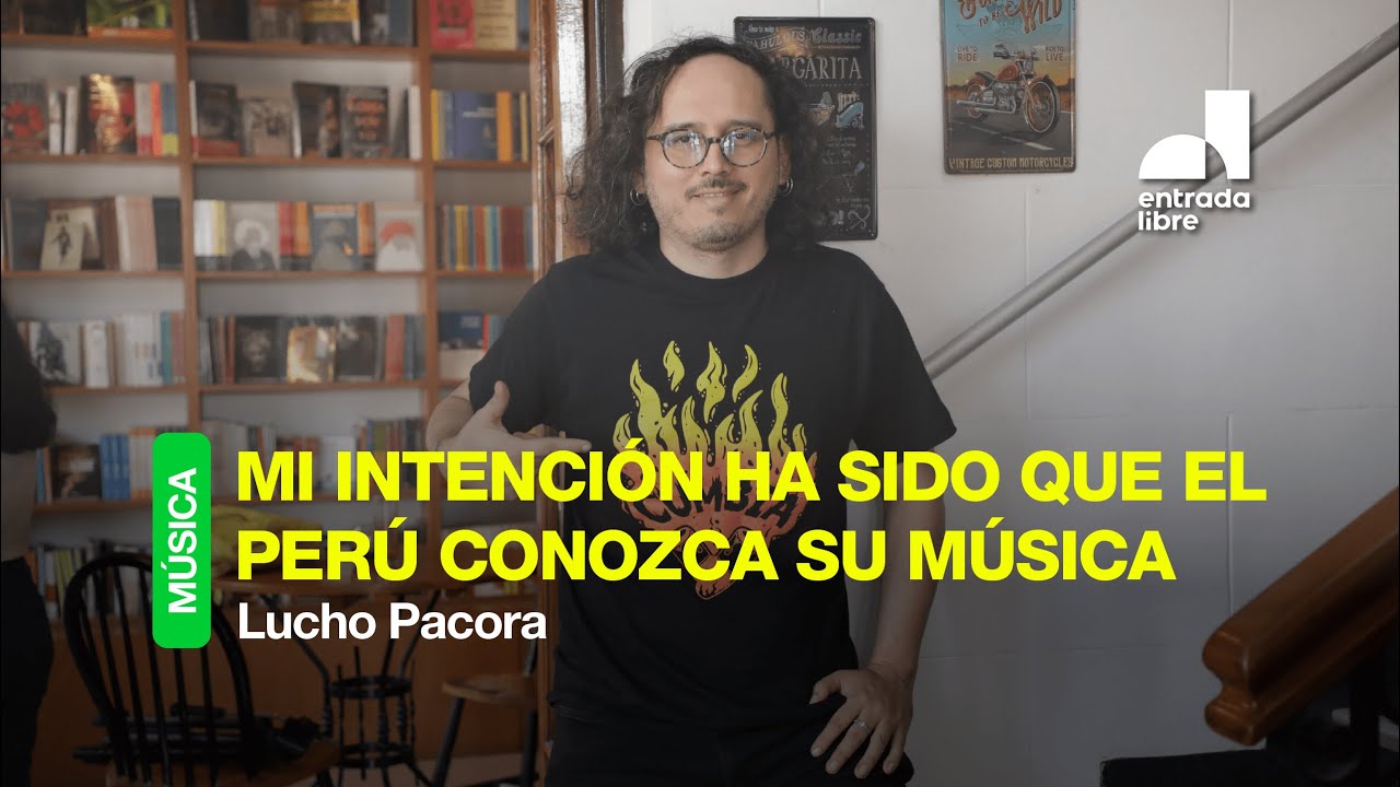 Lucho Pacora : Mi intenci&oacute;n ha sido que el Per&uacute; conozca su m&uacute;sica.