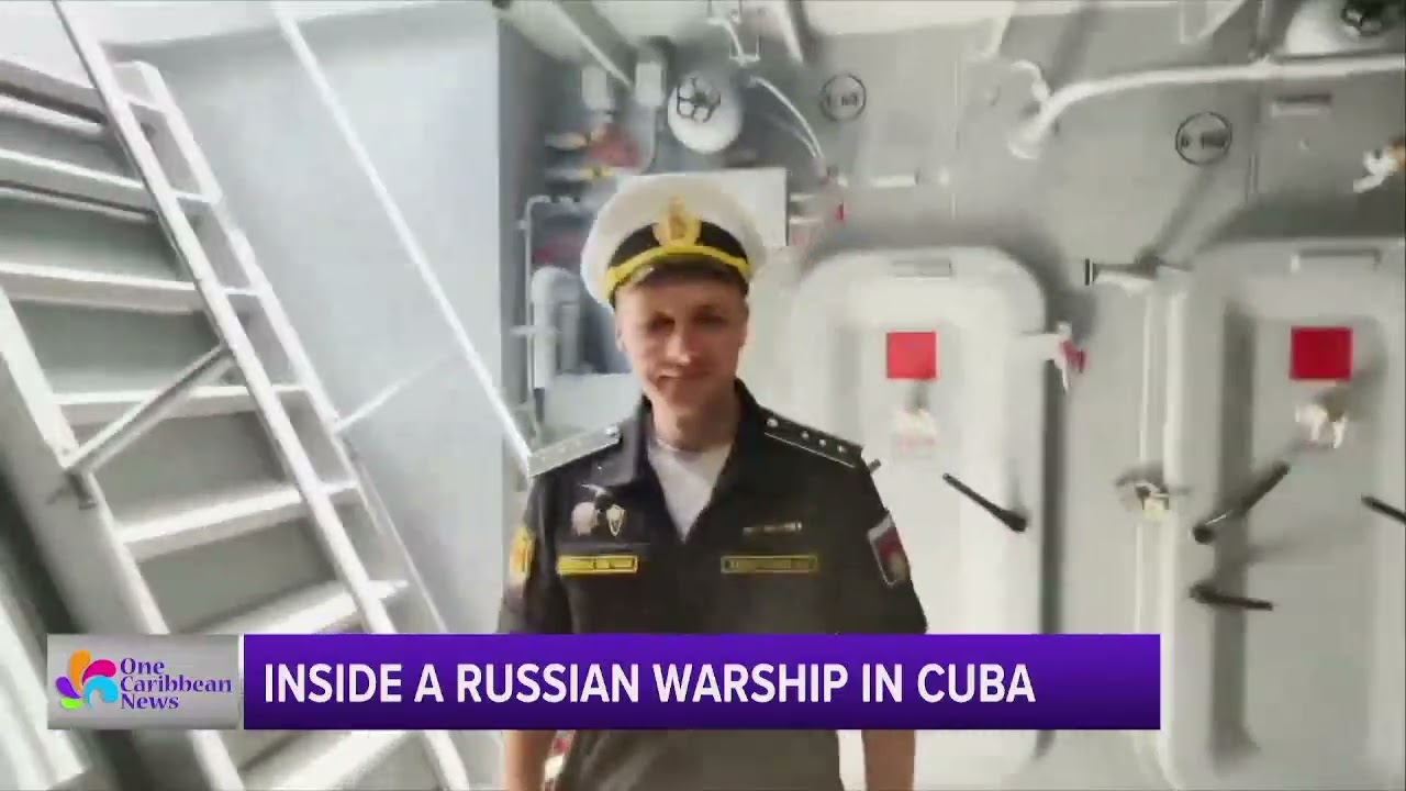 Inside a Russian Warship in Cuba