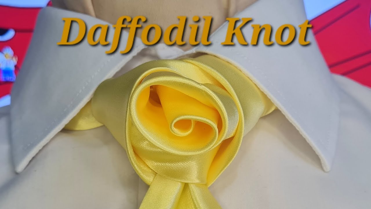 How to Tie a Tie - #169 The Daffodil Knot