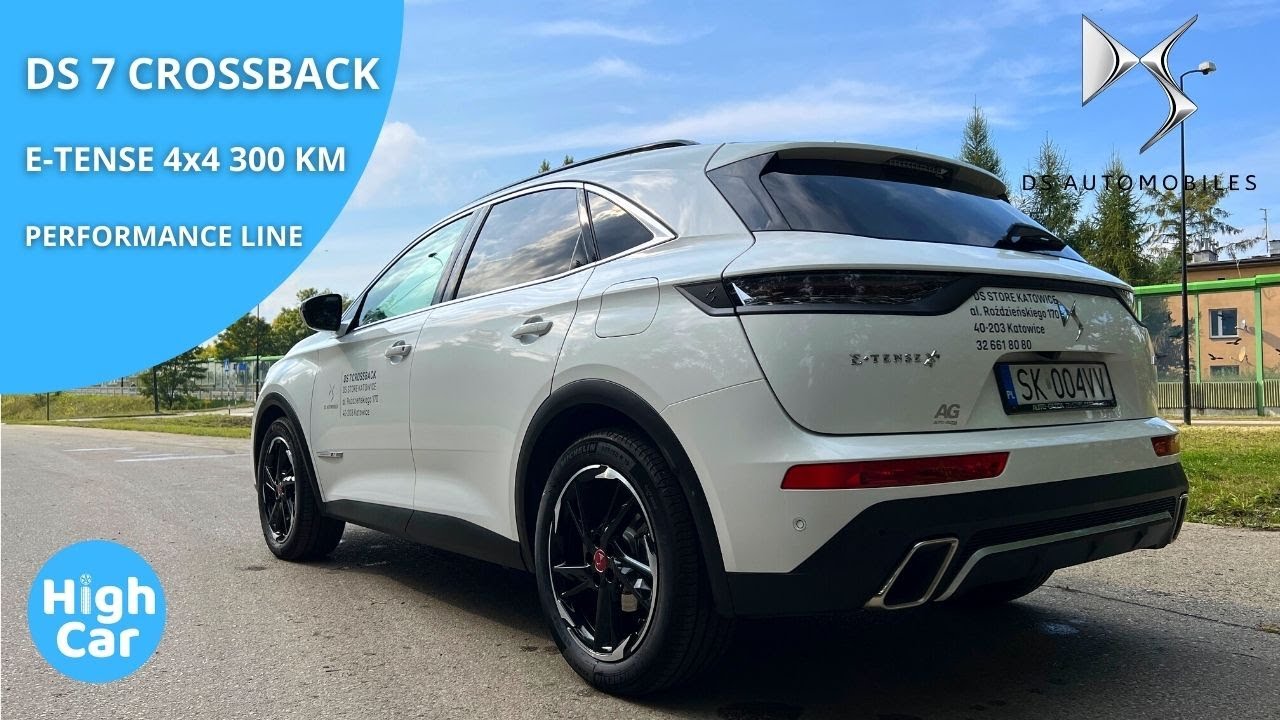 DS 7 CROSSBACK E-TENSE 300 KM PERFORMANCE LINE 2022 | TEST PL 4K