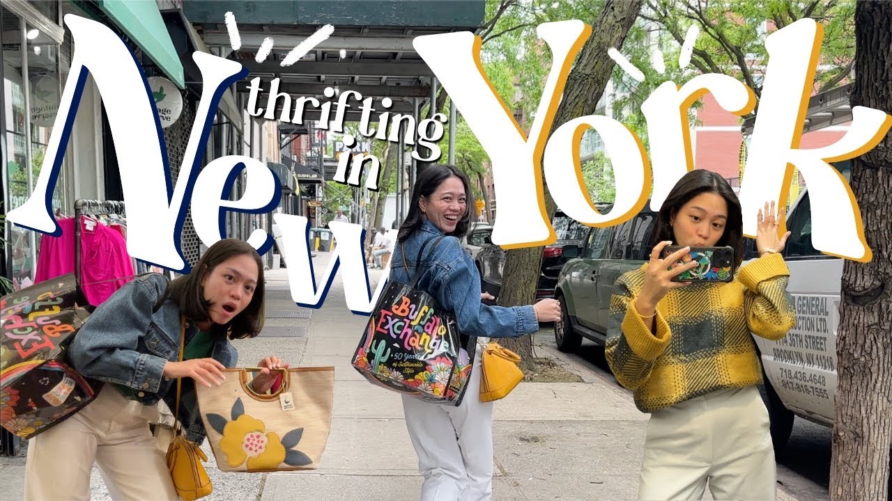 THRIFT WITH ME IN NEW YORK CITY! *finding affordable thrift stores in nyc*